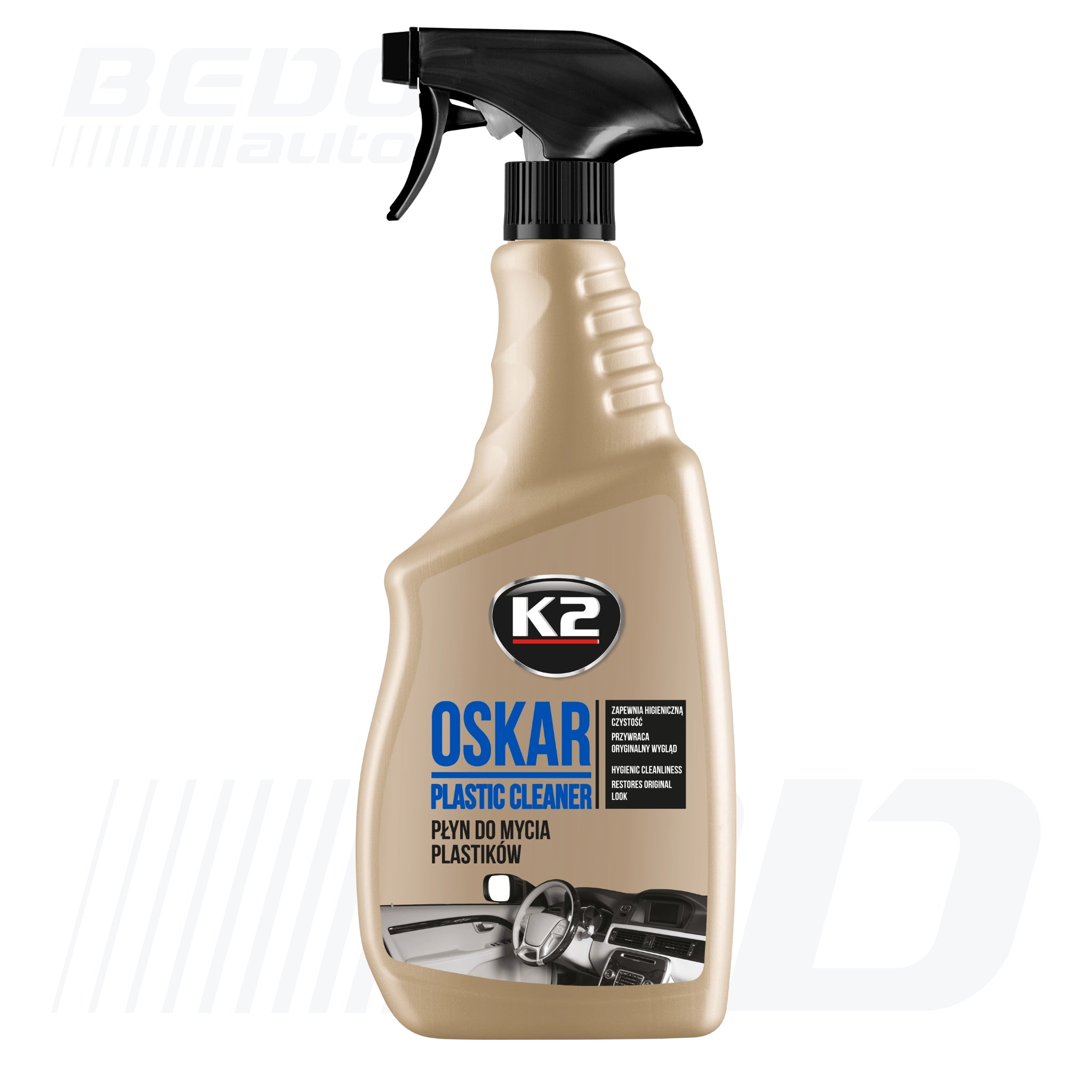 K2 Oskar спрей за цялостно почистване на автоинтериор 750 мл BEDO