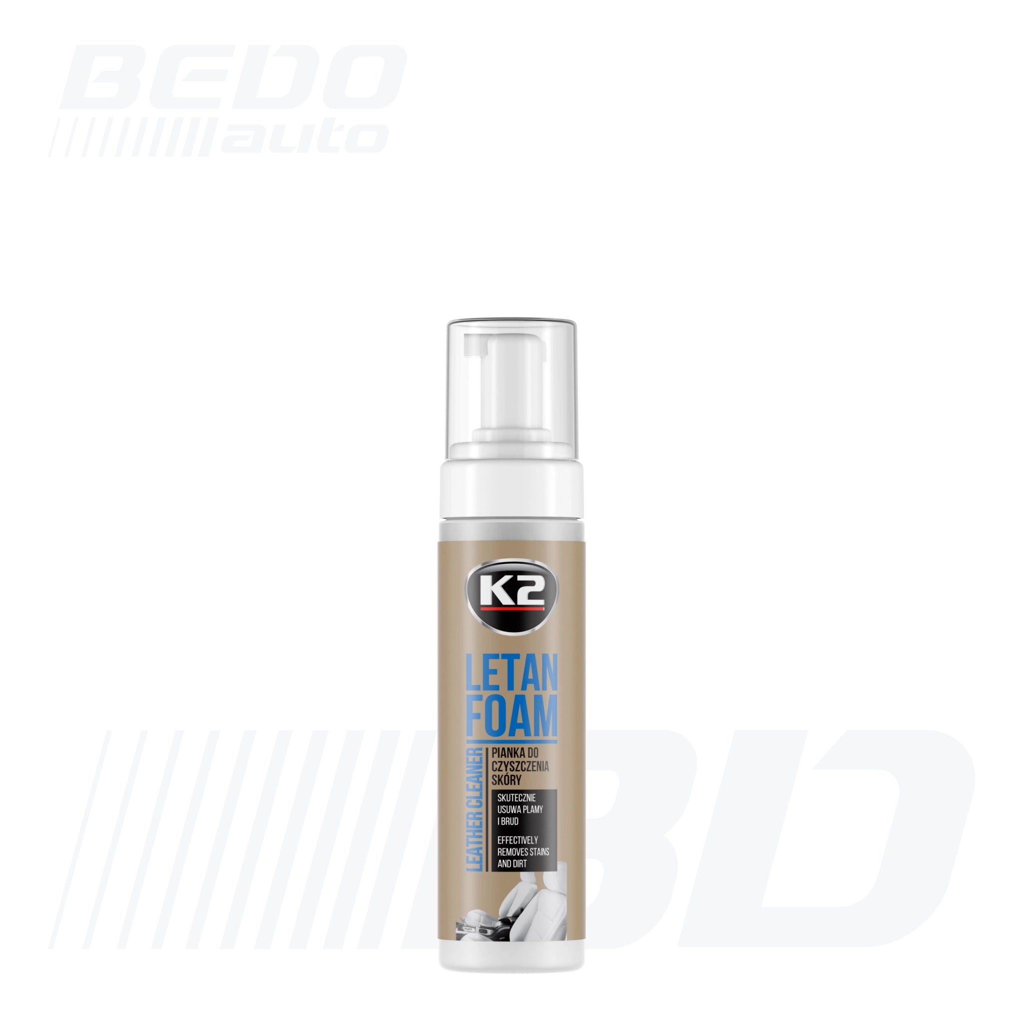 Пяна за почистване на кожен салон - К2 LETAN Foam