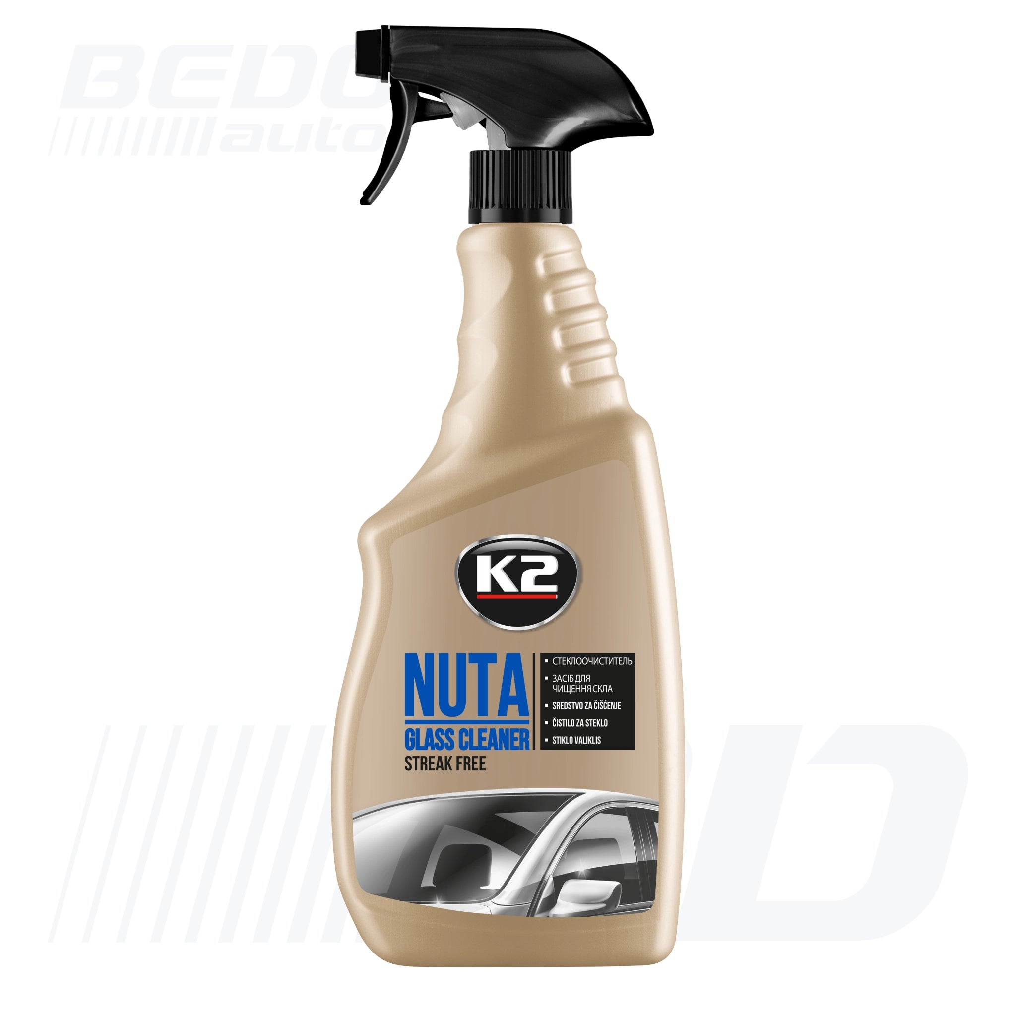 Спрей за почистване на стъкла за автомобили - К2 Nuta