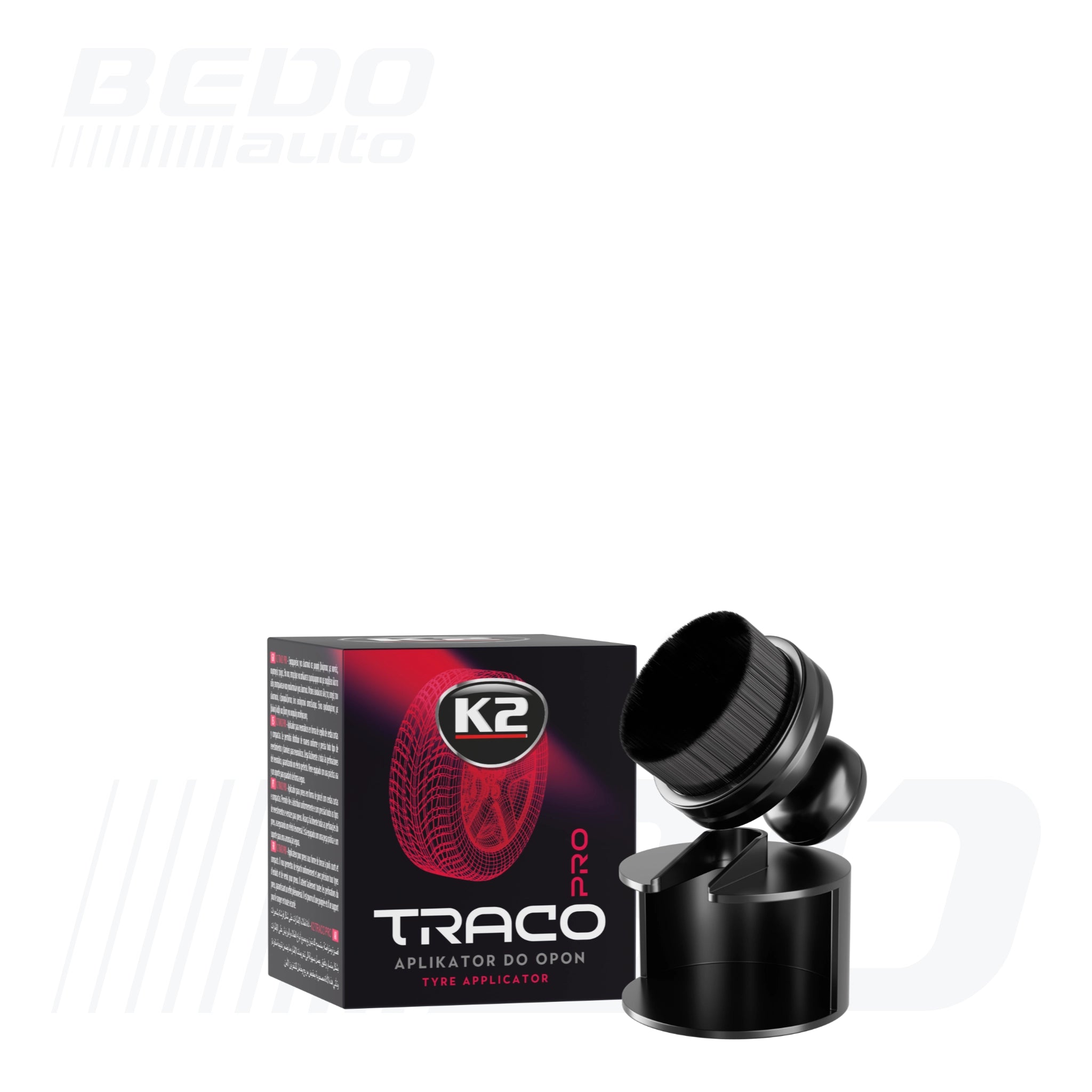 Четка-апликатор за дресинг на гуми - K2 TRACO PRO